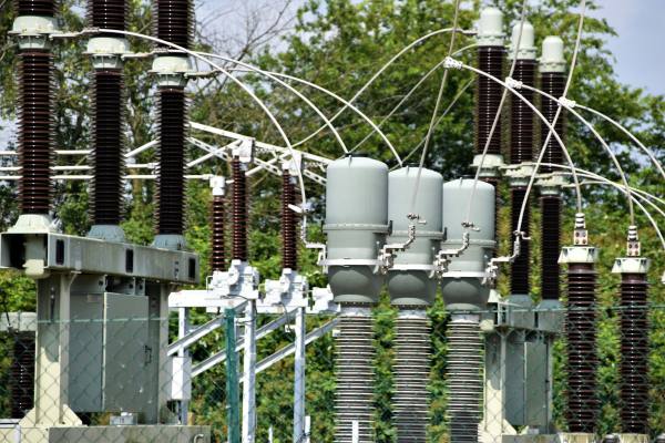 Power plant equipment close up to represent the infrastructure sector