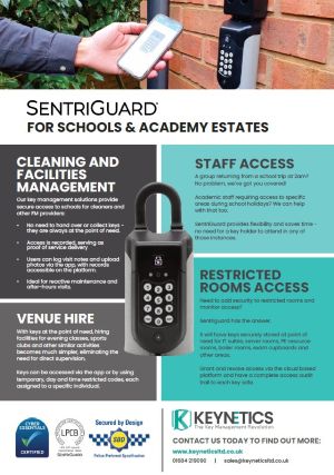 A screenshot of the Keynetics' education brochure